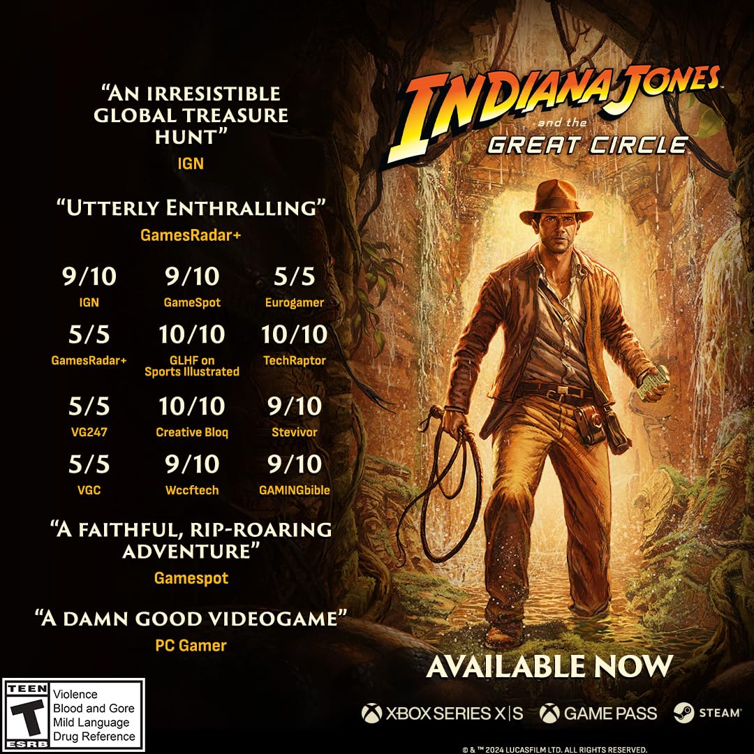 Indiana Jones and the Great Circle – Xbox Series X|S and Windows Digital Code - Image 9